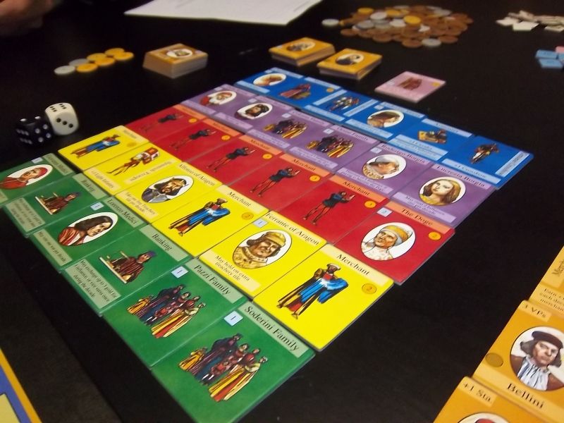 Des familles célèbres qui attendent bien sagement d'entrer en lices...