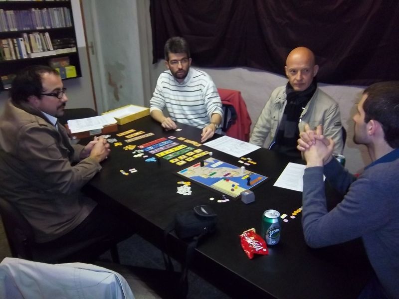 Et voici mes compagnons condottières de cette belle partie : Messieurs Thieumm, Briac, Rémi et Cartal.