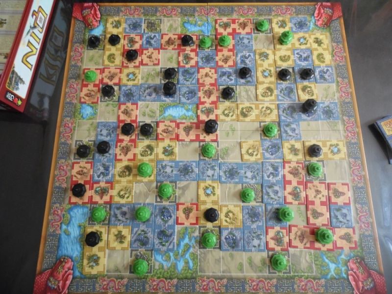 revanche du joueur noir sur la seconde face du plateau