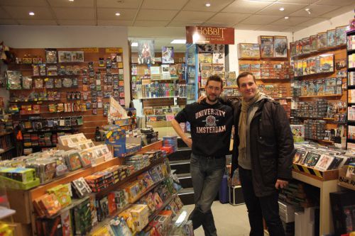 Mais qui c'est là à droite ? C'est Marcus ! Mais oui.