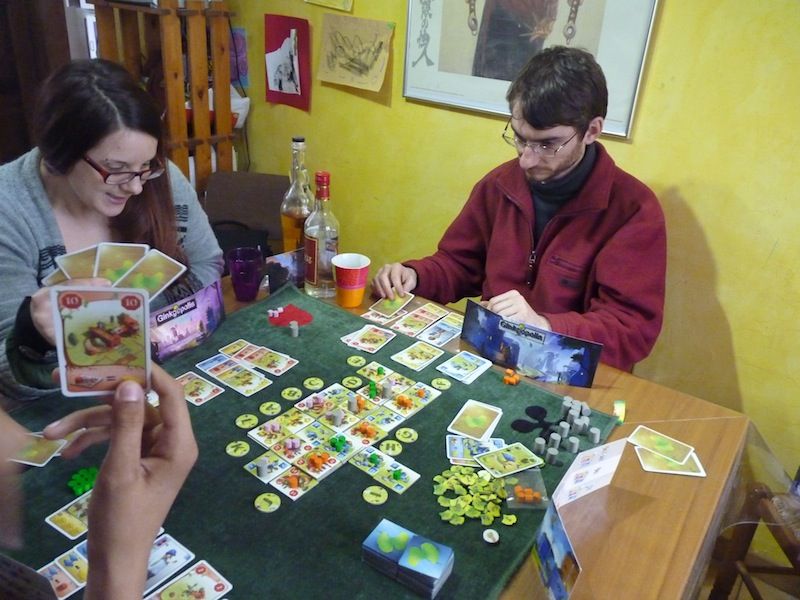 Shanouillette et Cyrill en pleine concentration ou pas...