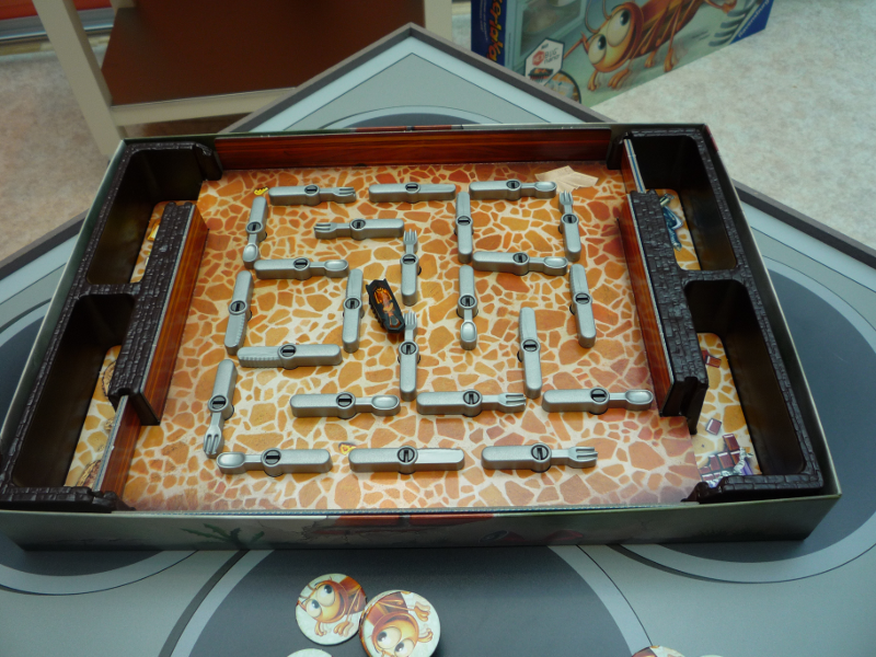 "Kakerlakak" : le plateau du jeu