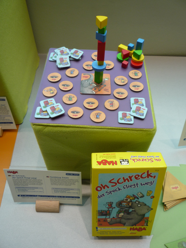 "Oh Schreck, der speck fliegt weg!"