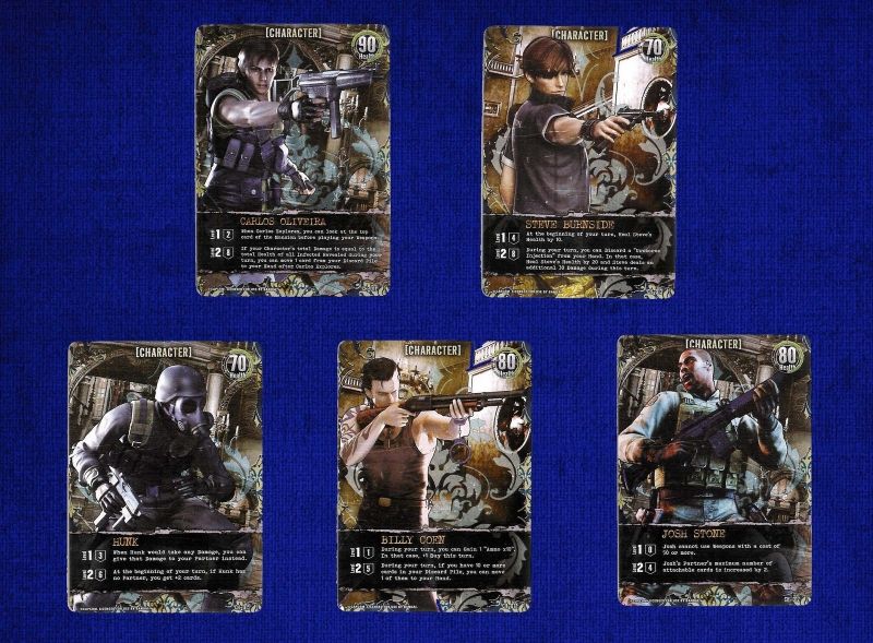 Resident Evil Deck Building Game: Alliance