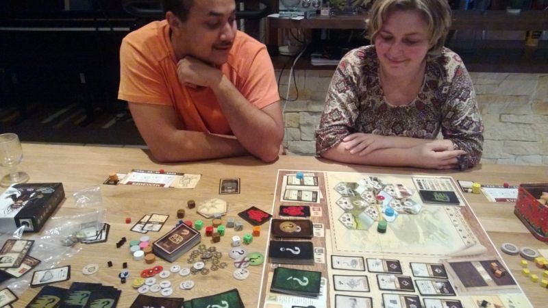 Ed et Caro semblent confiants