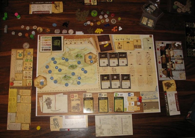 Ya pas que les règles qui soient longues, la mise en place également : ya trop de matos !!!