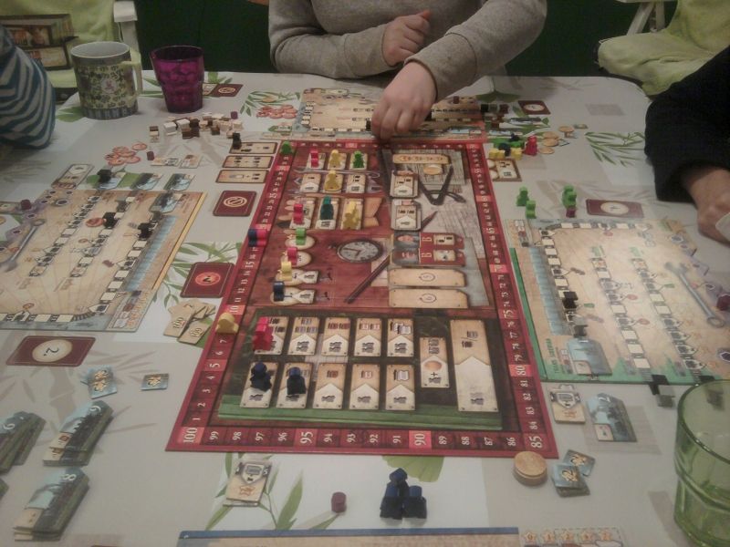 Le pion de score vert de Sylvie s'est bien envolé, mais va-t-elle tenir le rythme ?