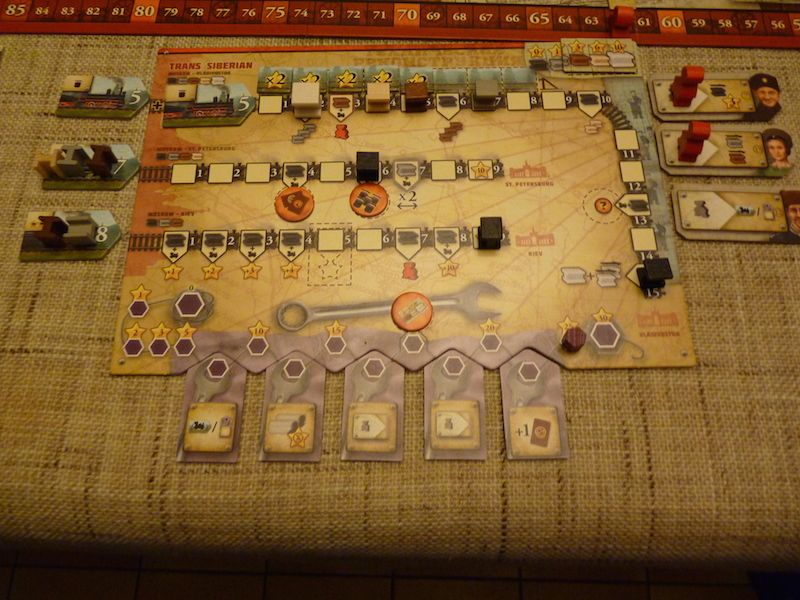 le plateau indiviuel d'Ethane en fin de partie