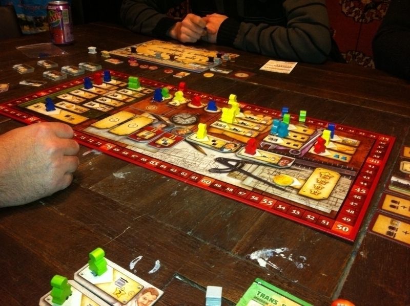 Pas vraiment de compétition pour la construction de rail, contrairement aux autres actions