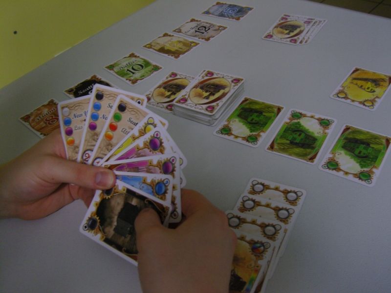 Les aventuriers du rail - le jeu de cartes