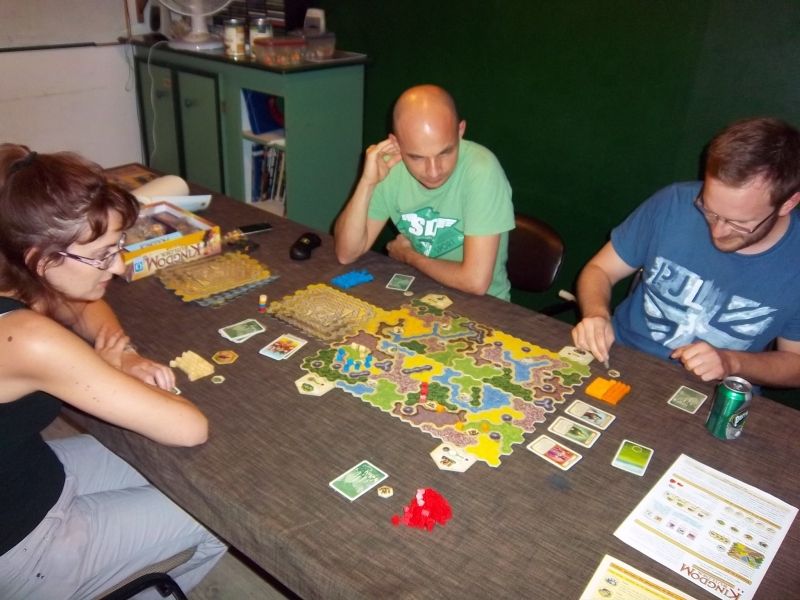 ...et notre partie de KB un peu plus tard, avec en "Special guest stars"  Lords,  citoyen et explorateur...