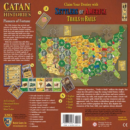 Settlers of America: Trails to Rails 