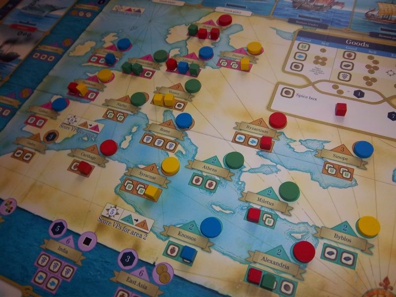 Progression sur le plateau... nous allons bientôt nous lancer en dehors de l'Europe.