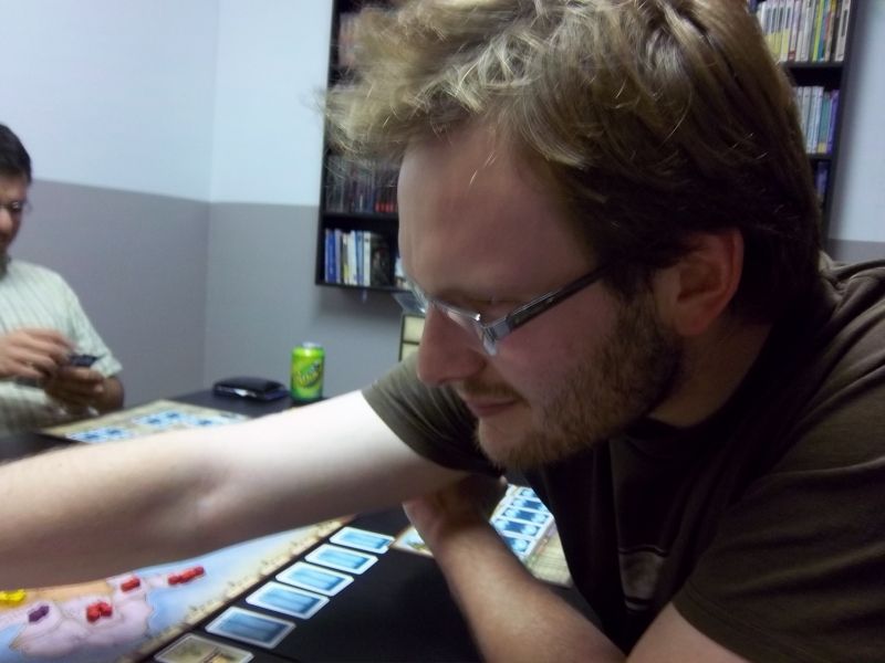 Nico avec un air décidé...