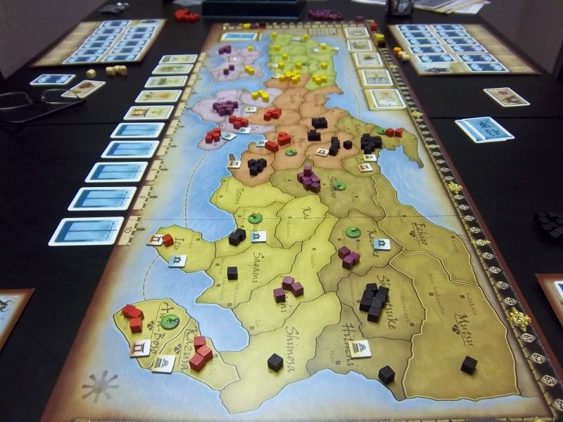 Le champ de bataille du Nord, bien plus disputé que celui du Sud ! 