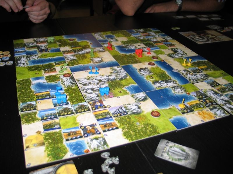 c'est la fin de notre soirée (00H30) mais pas de la partie voila la donne !!!