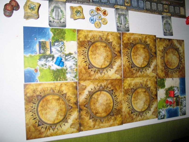 Le plateau de départ