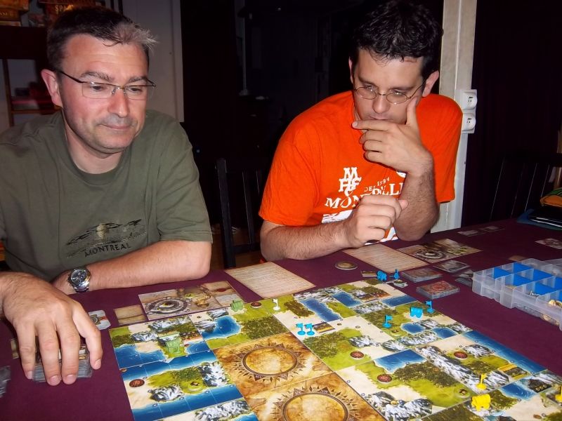 Le Russe commence à "zieuter" du coté de l'Allemand...