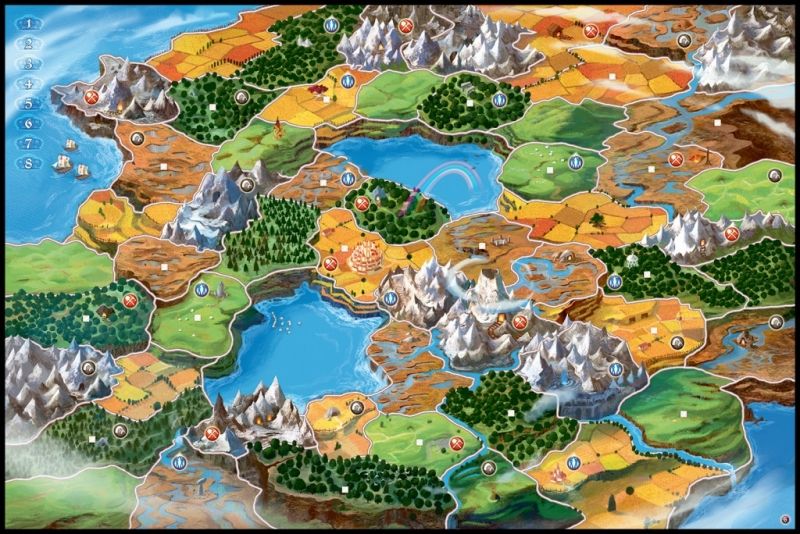 Small World: Plateau 6 joueurs