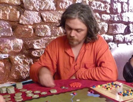 Soudeurbatteur lors d'une partie d'Age of Steam