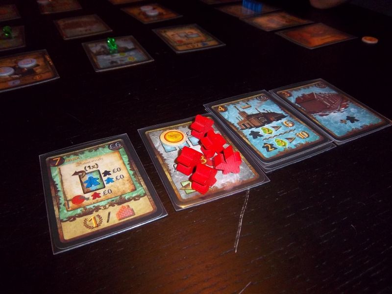 Mon camp à un moment donné de la partie. ça va encore évoluer...