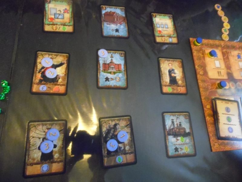 Mise en place du premier tour...