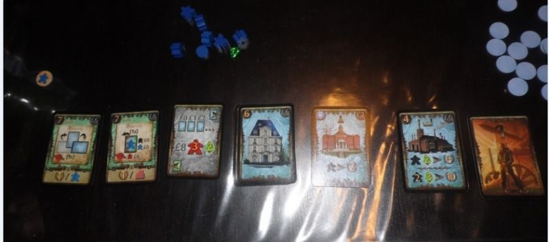 Cartes de fin du troisième et dernier