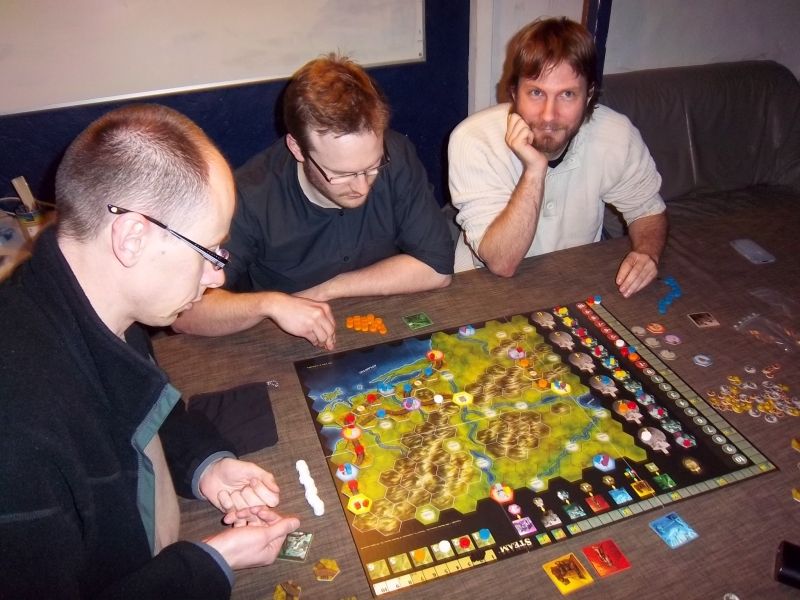 ça congite, ça cogite...de gauche à droite : Bart, Nico, Etienne...