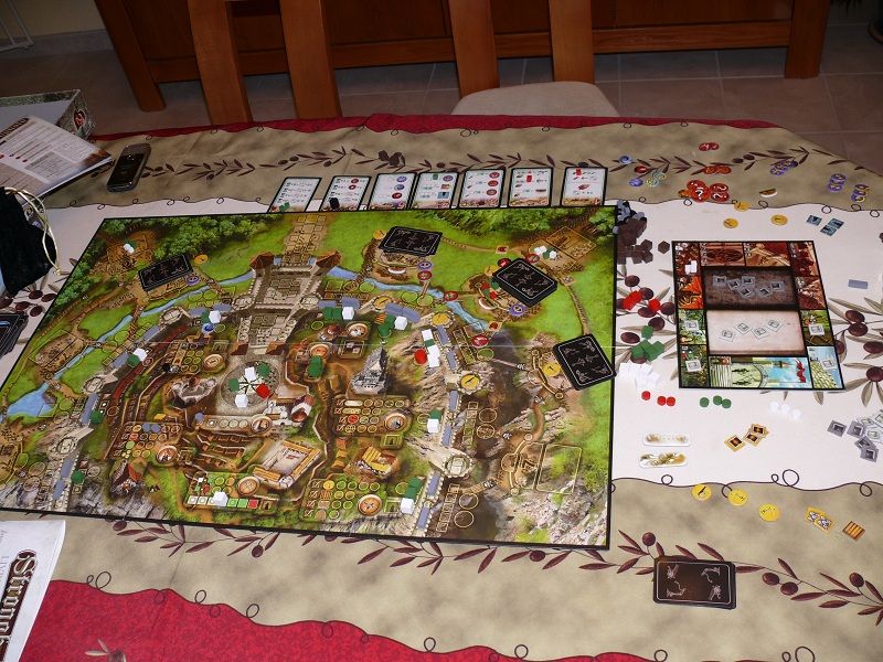 Apres 4 tours de jeu 