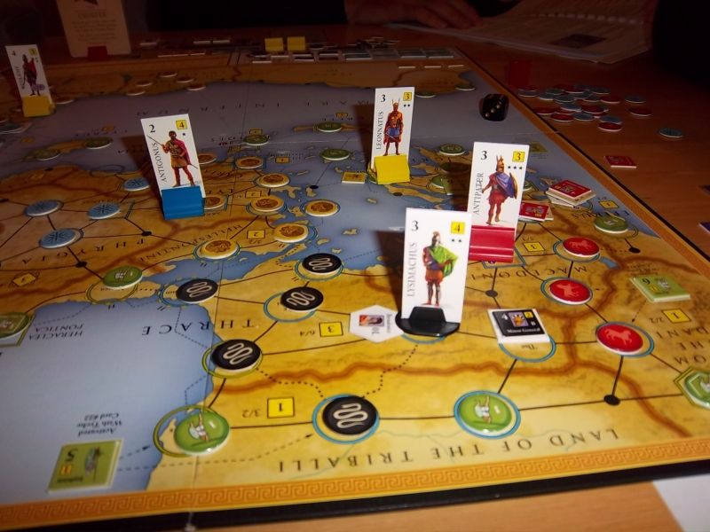 Lysimachus et Antipater ne vont pas tarder à s'affronter...