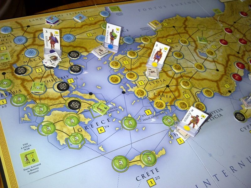 Tour 1 Antipater fait régner l'ordre pour le moment