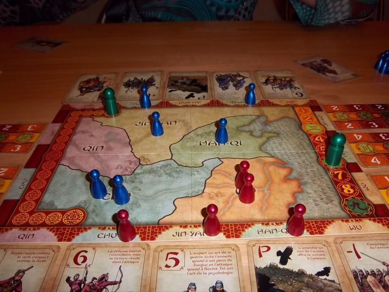 Première partie et plateau final de la victoire de mademoiselle A.