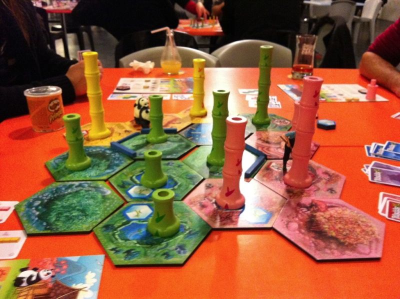 Une belle forêt de bambous