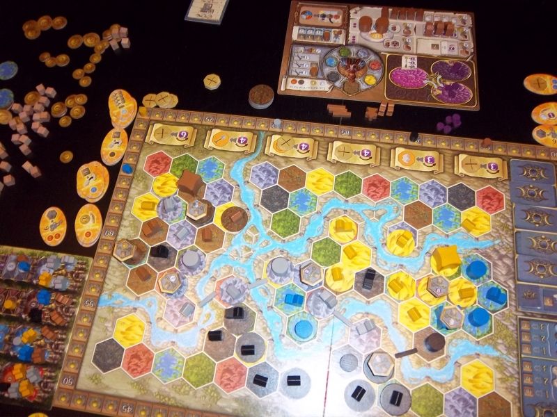 Un aperçu du plateau final...