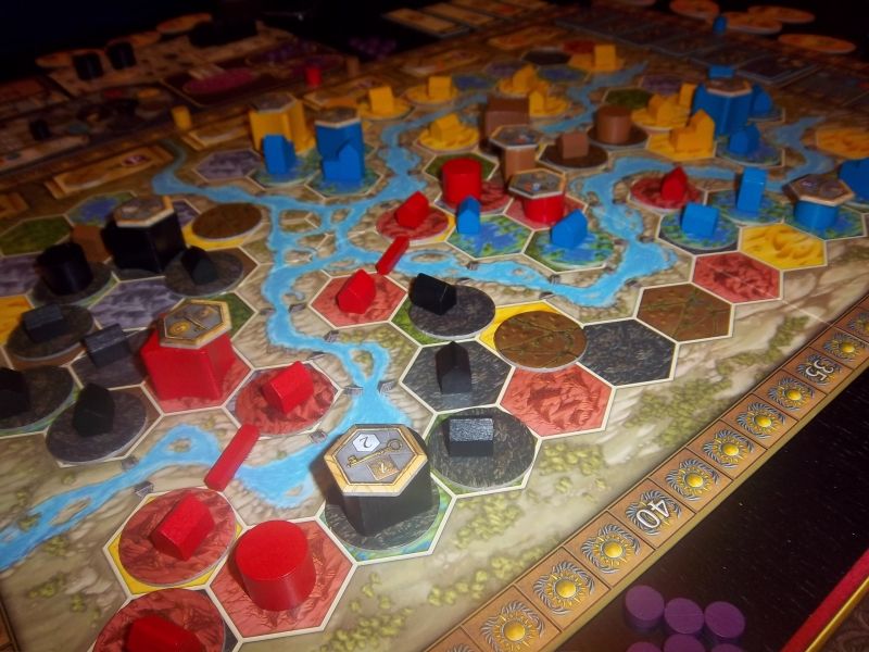 Un aperçu du plateau final...