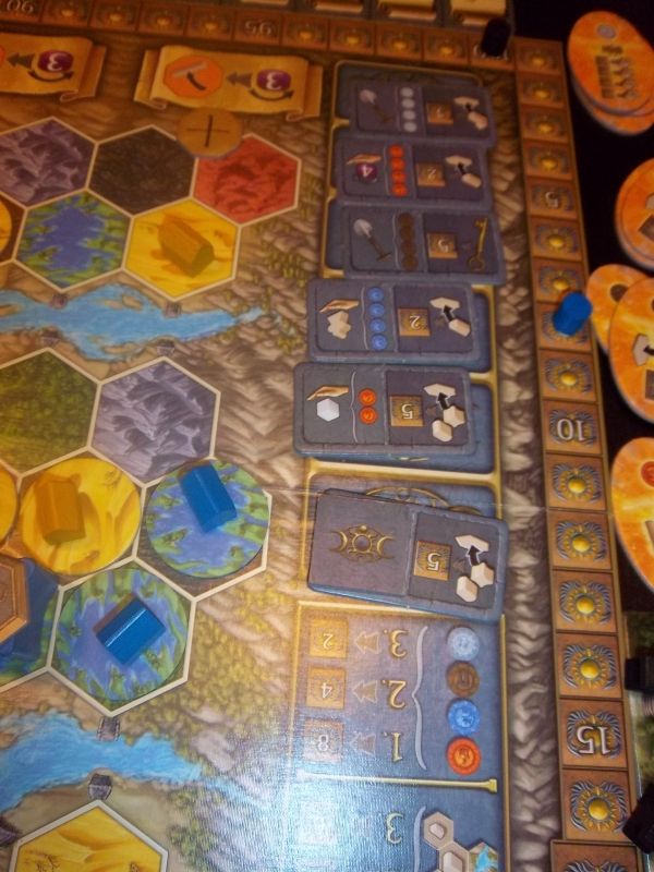 L'ordre des tuiles tour