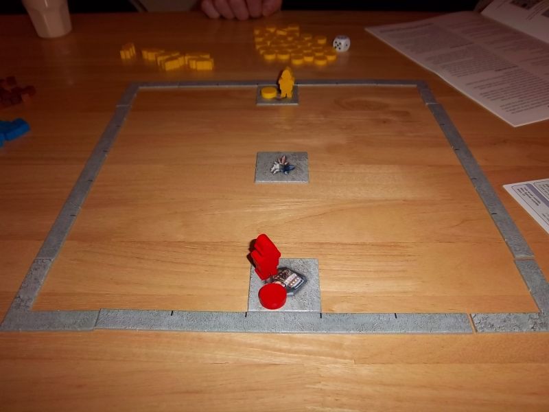 L'un des placements possibles à 2  avant le début de partie...