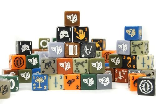 The Lord of the Rings Dice Building Game