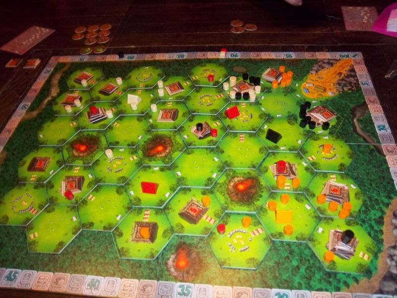 Une vue du plateau final...