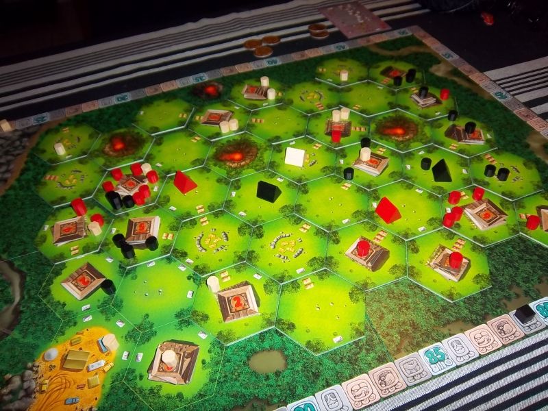 Une vue du plateau final