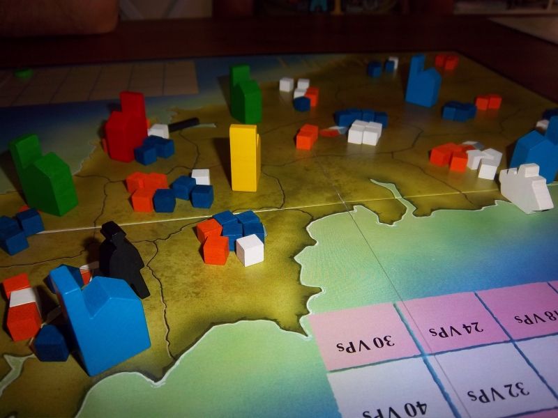 A certains endroits, on a vraiment pas manqué d'eau...