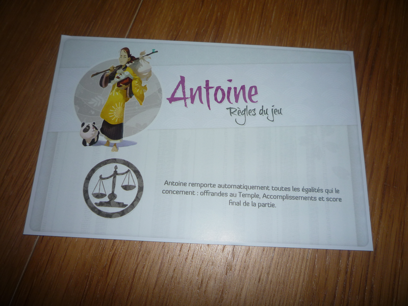 Règle personnage "Antoine Bauza"