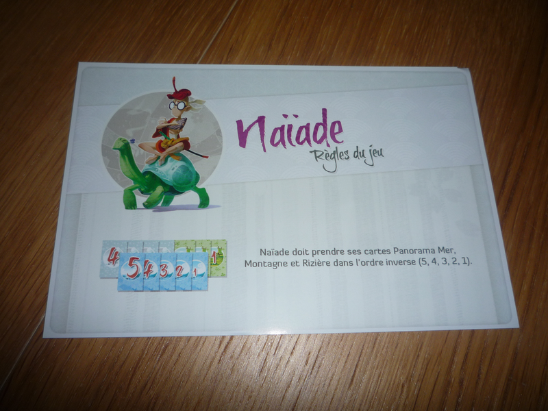 Règle personnage "Naïade"