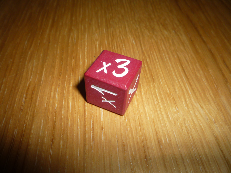 Le dé de l'extension Crossroads
