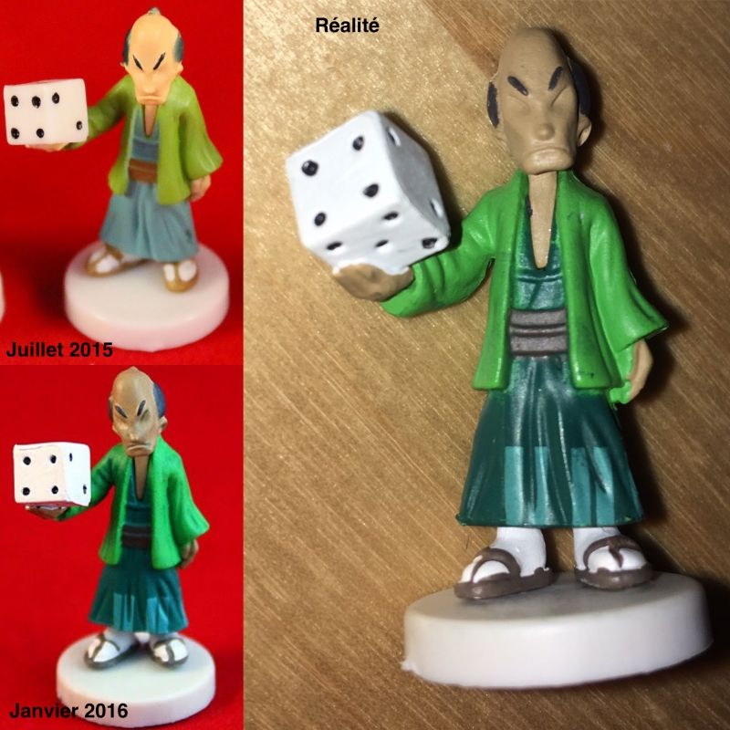 Comparatif entre Juillet 2015, Janvier 2016 et la réalité