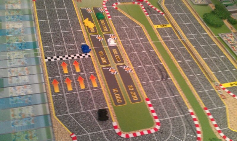 la bleue revient de loin... et coiffe la noire sur le fil pour la 4ème place !!