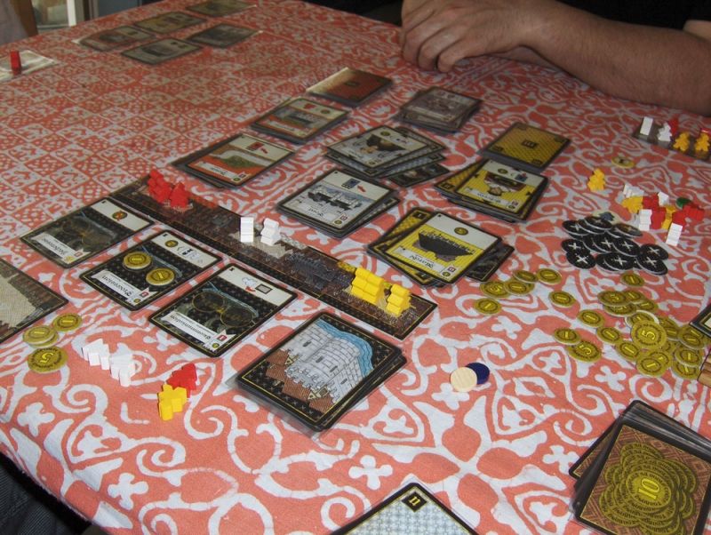 Tournay en cours de jeu