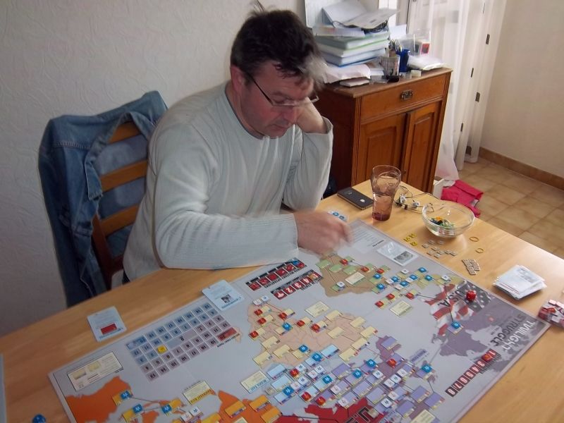 Le yankee Cormyr en pleine action.