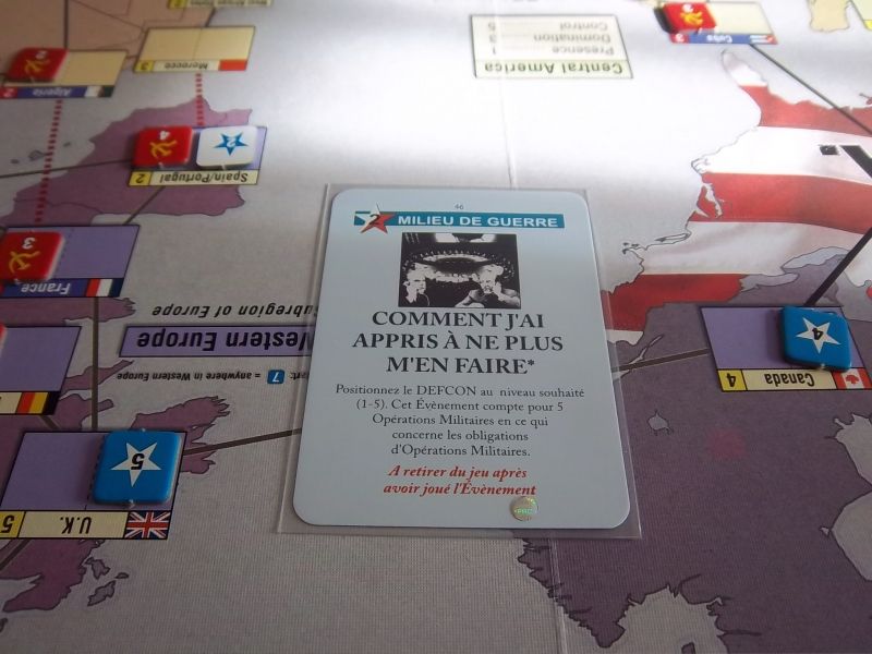 La carte victorieuse des américains...