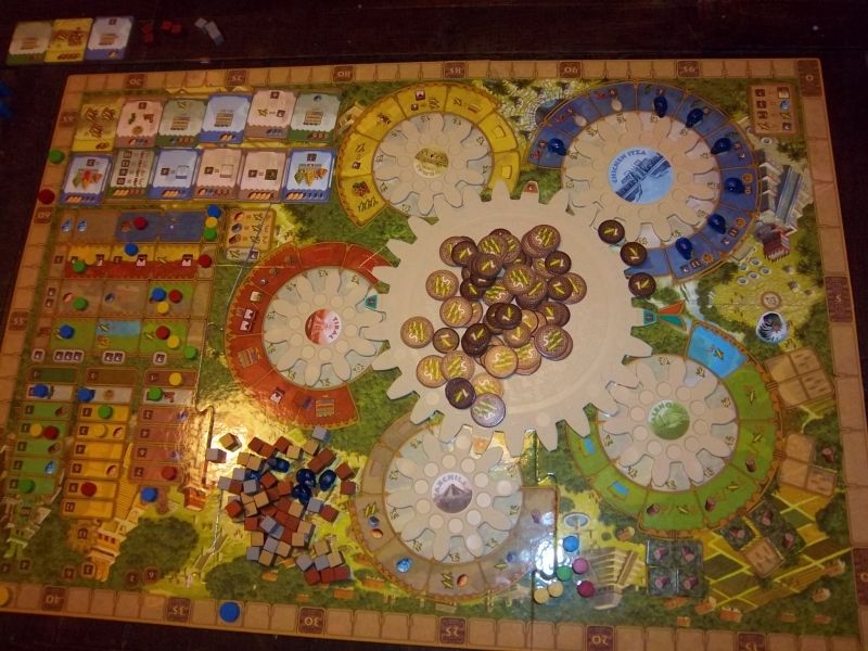 Une vue du plateau final...